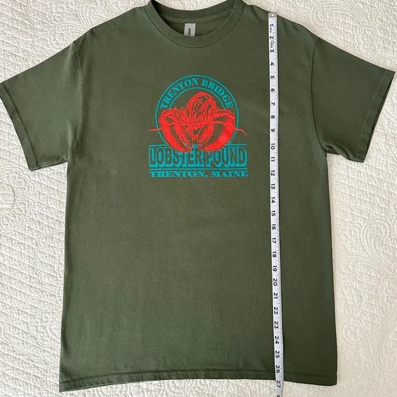 Maine Trenton Bridge Lobster Pound Graphic T-Shirt Tee Medium 🦞 - Picture 6 of 10